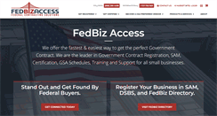Desktop Screenshot of fedbizaccess.us